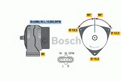 Генератор Bosch 0124555014
