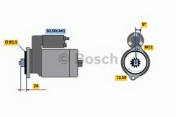 Стартер Bosch 0986018940