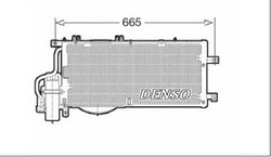 Радіатор кондиціонера OPEL 1850072 OPEL