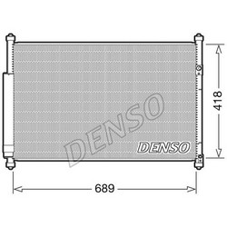 Радіатор кондиціонера Denso DCN47006