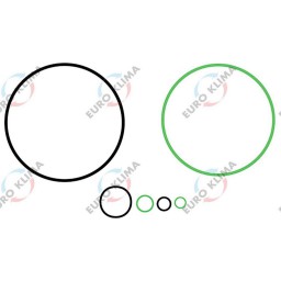 Кільце ущільнююче кондиціонера комплект EUROKLIMA EK2312