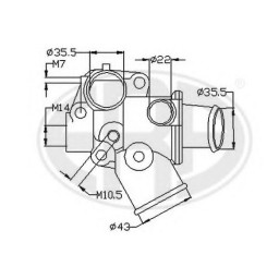 Термостат FIAT 60812298 FIAT