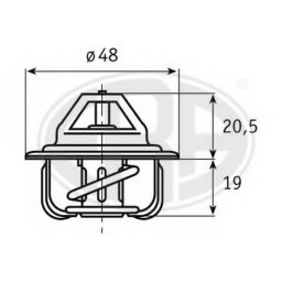 Термостат Era 350072