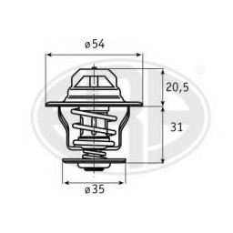 Термостат CATERPILLAR 9L9119 CATERPILLAR