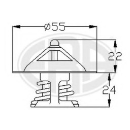 Термостат FIAT 9616090290 FIAT