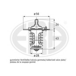 Термостат MITSUBISHI MD315301 MITSUBISHI