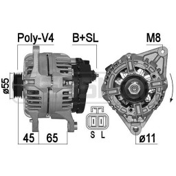 Генератор MITSUBISHI MD325700 MITSUBISHI