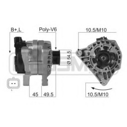 Генератор VALEO SG7S015 VALEO