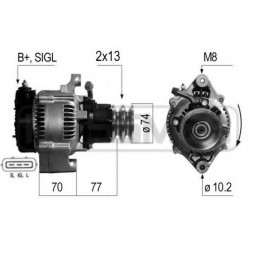 Генератор DENSO 1002131770 DENSO