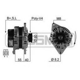 Генератор MANDO AB190058 MANDO