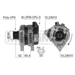 Генератор DENSO 104210-3512 DENSO