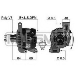 Генератор DENSO 104210-5800 DENSO