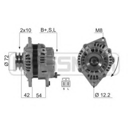 Генератор MITSUBISHI ME202755 MITSUBISHI