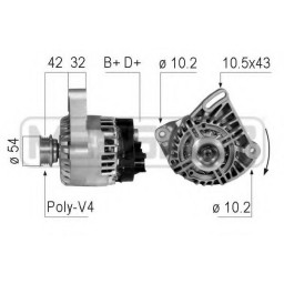 Генератор DENSO 102211-8691 DENSO