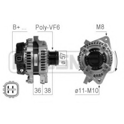 Генератор DENSO 104210-9250 DENSO