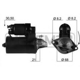 Стартер DELCO 8000223 DELCO