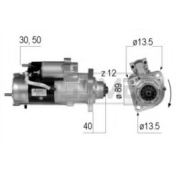 Стартер MITSUBISHI M009T60372AM MITSUBISHI