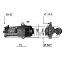 Стартер FORD 1251700 FORD