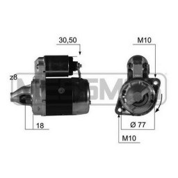 Стартер MITSUBISHI M3T25781 MITSUBISHI