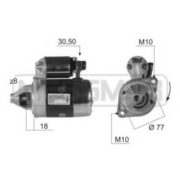 Стартер MITSUBISHI M3T32583 MITSUBISHI