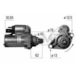 Стартер VALEO TS12ER20SP VALEO