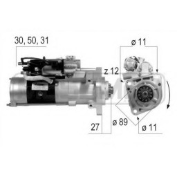 Стартер MITSUBISHI M9T62671 MITSUBISHI