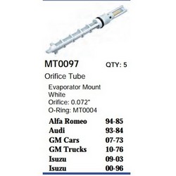 Розширювальний клапан (TUBE) кондиціонера Santech MT0097