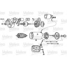 Стартер Valeo D7R44