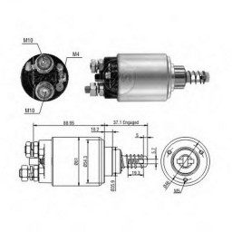 Втягуюче реле стартера Zm ZM2639