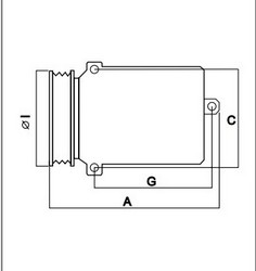 Компресор кондиціонера VOLKSWAGEN 4E0260805Q VOLKSWAGEN