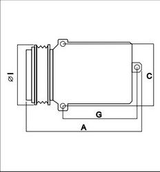 Компресор кондиціонера DENSO DCP02024