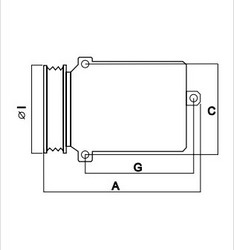 Компресор кондиціонера DENSO DCP02026