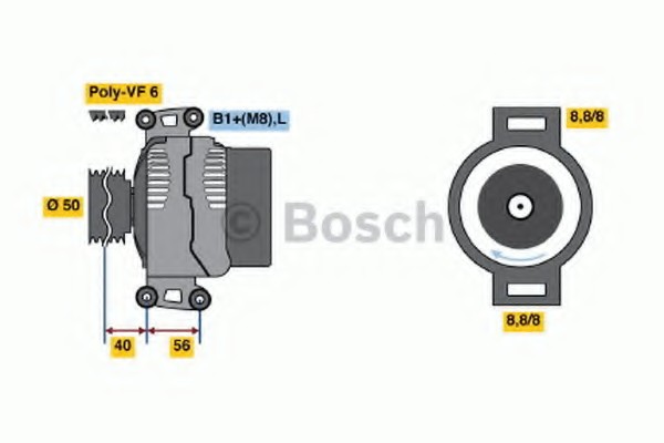 Генератор Bosch 0124325093