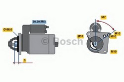 Стартер Bosch 0001106022