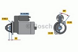 Стартер Bosch 0001316013