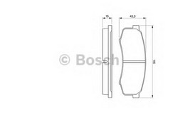 Колодки гальмівні дискові TOYOTA 449260010 TOYOTA