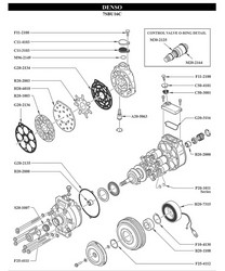 Компресор кондиціонера Denso 7SBU16C