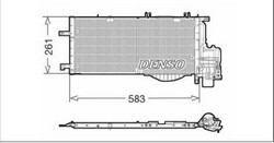 Радіатор кондиціонера Denso DCN20022