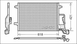 Радіатор кондиціонера Denso DCN32018