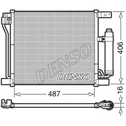 Радіатор кондиціонера Denso DCN46021