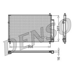 Радіатор кондиціонера Denso DCN50006