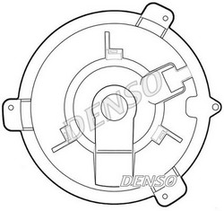 Вентилятор салона MAGNETIMARELLI 69412502010 MAGNETIMARELLI