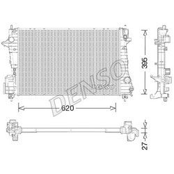 Радіатор основний GENERALMOTORS 95939915 GENERALMOTORS