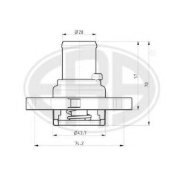 Термостат VALEO 820559 VALEO