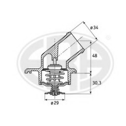 Термостат Era 350046