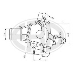 Термостат FIAT 60672655 FIAT