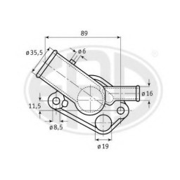 Термостат FIAT 7581635 FIAT