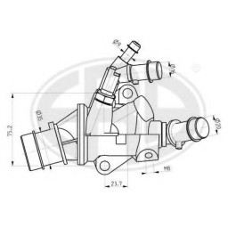 Термостат Era 350149