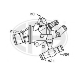 Термостат FIAT 60816881 FIAT