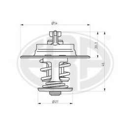 Термостат FIAT 0007303174 FIAT